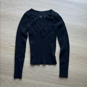 Urban Outfitters V-Neck Ribbed Sweater